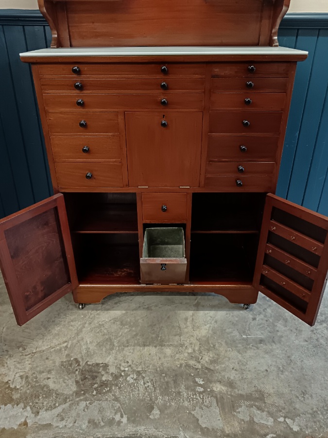 Antique English Dentists or Collectors Cabinet (8).jpg